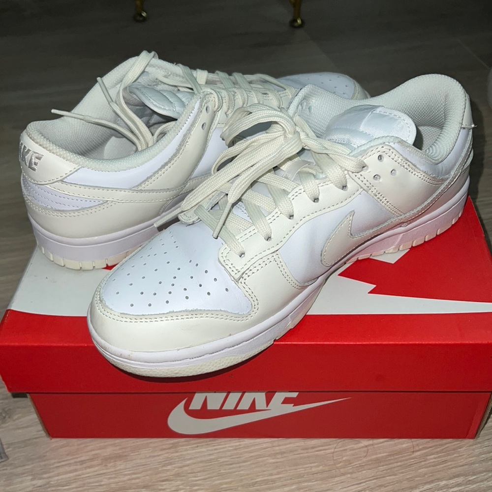 Nike “Coconut Milk” Dunk Low’s. Size 8.5 Women’s.